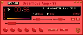Dreamlove-99.Zip Winamp Skin (89,7 kb)